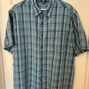 Men's Royal Robbins Short Sleeve Button Front Shirt XL